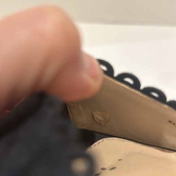 Pelle Moda Raine Platform Espadrille Sandal Midnight Blue Suede size 9 - Picture 11 of 11